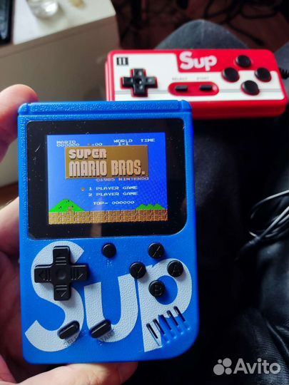 Игровая портативная приставка Sup 400 (dendy)