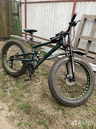 Велосипед горный фетбайк
