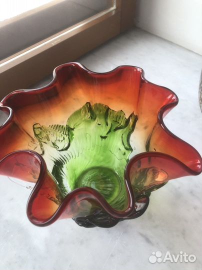 Ваза для цветов стекло