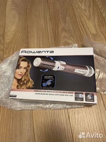 Фен щетка rowenta новая