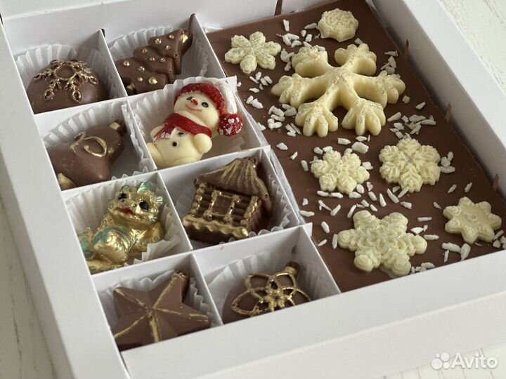 Шоколадные конфеты ручной работы