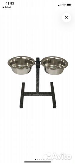 Стойка с мисками Triol