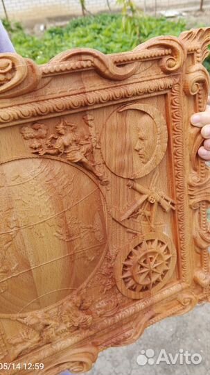 3д карта мира