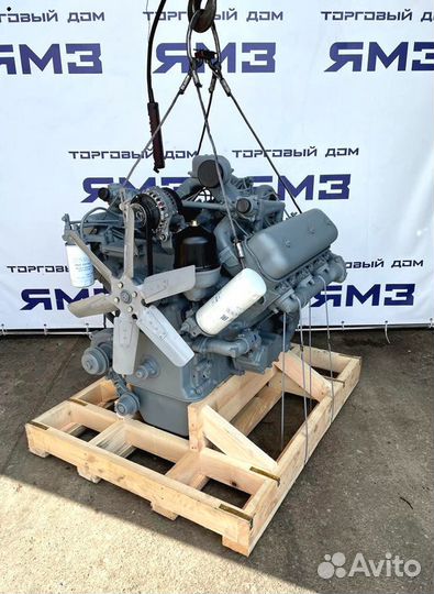 Новый двигатель ямз-236бе2