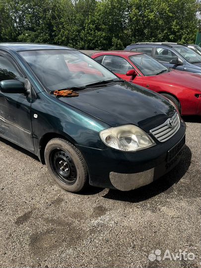 Toyota corolla 120 в разбор