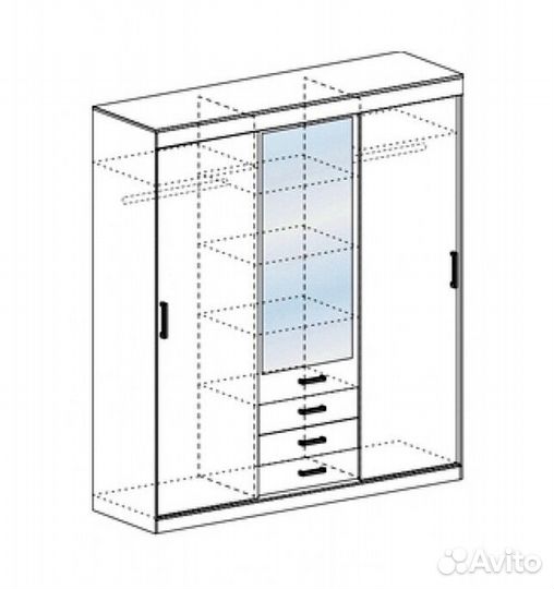 Шкаф для одежды Доставка 1 день