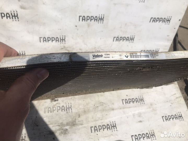 Радиатор кондиционера renault logan, LADA largus