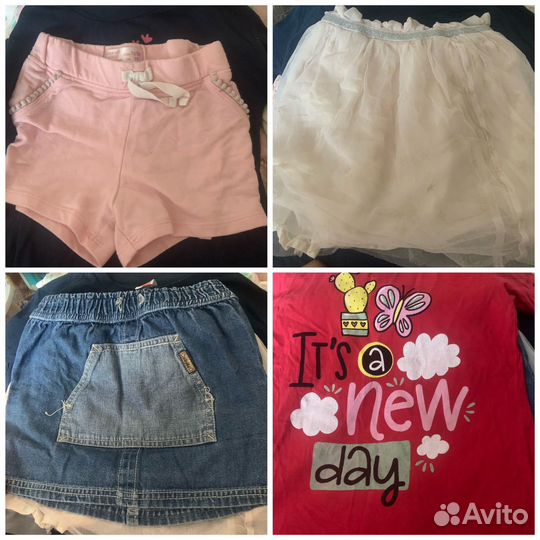 Вещи для девочки пакетом 92-98