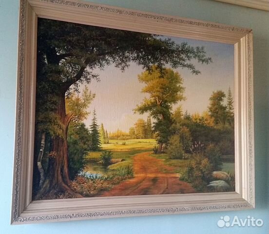 Картина маслом живопись. Шишкин И.И