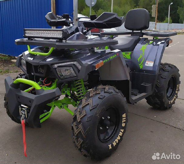 Квадроцикл MotoLand 200 wild track X winch
