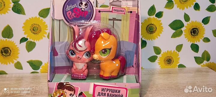 Littlest Pet Shop. Игрушки для ванной 2