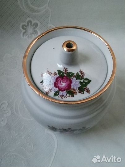 Сахарницы СССР Фарфор