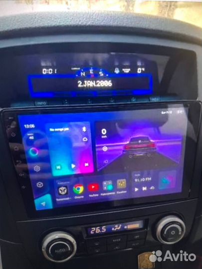 Магнитола android Teyes CC3 2k 4/64 на Mitsubishi