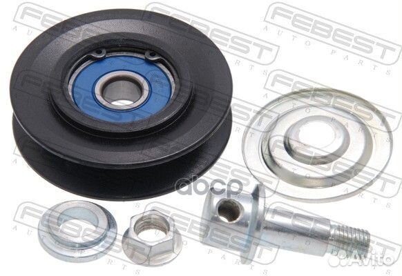 0187-FZJ80 ролик натяжной ремня кондиционера к