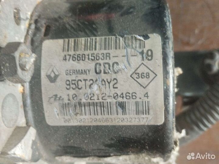Блок ABS Renault 476601563R