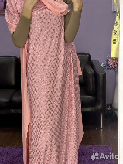 Отрез ткани стразы сваровски solangel