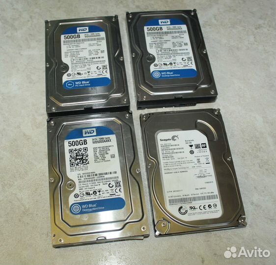 Жесткие диски 500 Гб