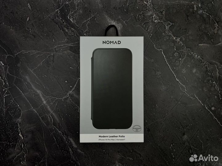 Чехол Nomad Modern Leather Folio iPhome 14 Pro Max