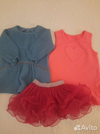 Детские вещи пакетом для девочки 68