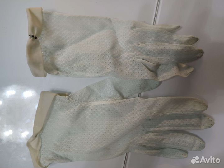 Перчатки винтаж 1940-е 50-е