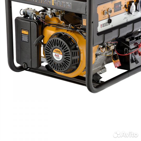 Генератор бензиновый denzel PS 80 EA, 8.0 кВт, 230