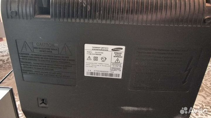 Телевизор кинескопный цветной samsung cs-21z47zqq