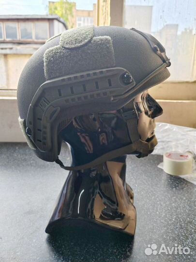 Тактический баллистический шлем с ушами