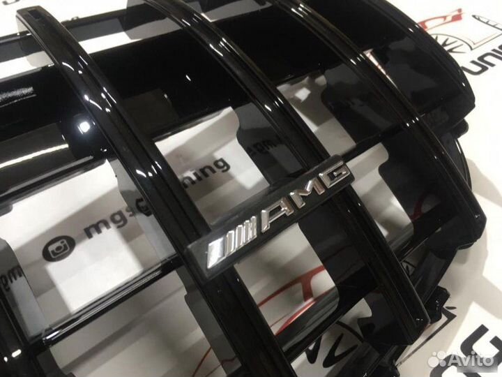 Решетка на Mercedes GLK 12-15 GT Дистроник AMG