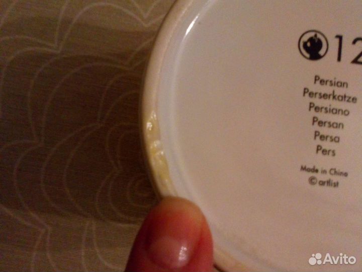 Кружки THE CAT 10 Russian Blue и 12 Persian