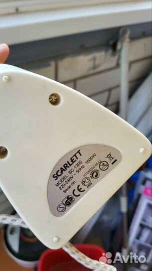 Утюг Scarlett sc 130 бу