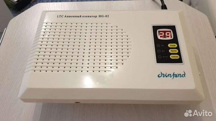 Анионный озонатор для обеззараживания воздуха