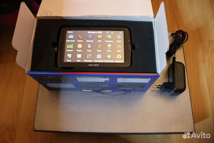 Навигатор Texet TM-650