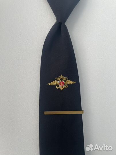 Галстук с зажимом полиция