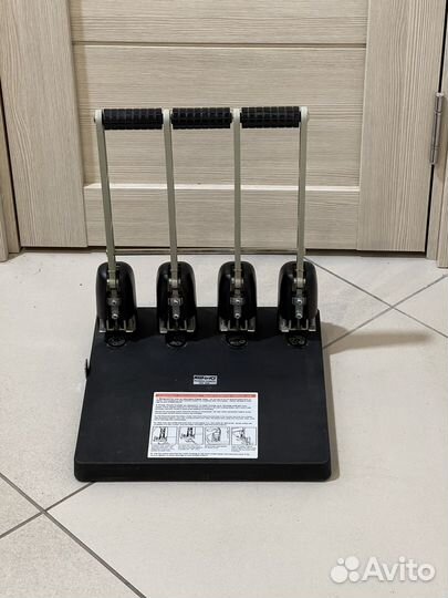 Дырокол kw-trio power punch 954 (на 4 отверстия)