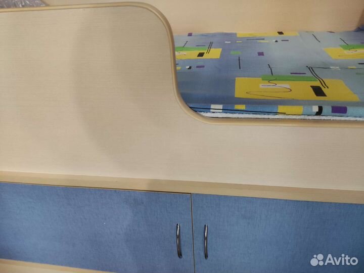 Детская кровать от 3 лет с бортиками