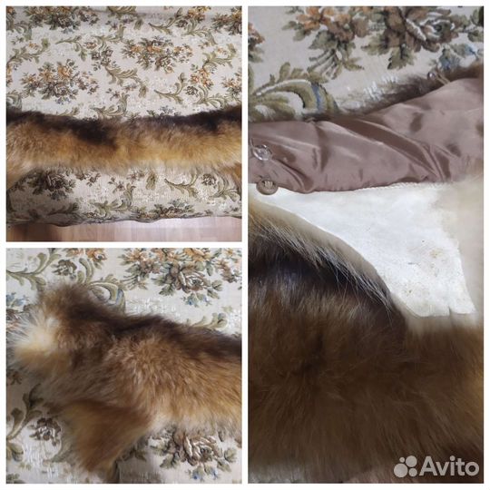 Меховой воротник лиса