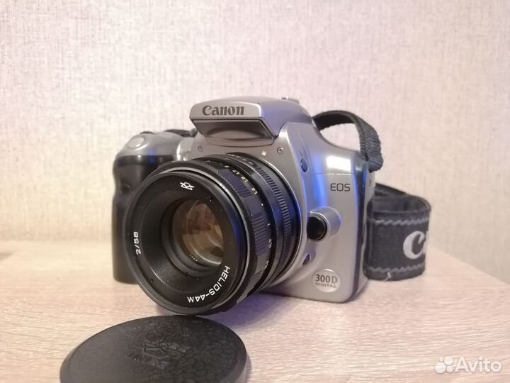Canon EOS 300d + Helios 44m