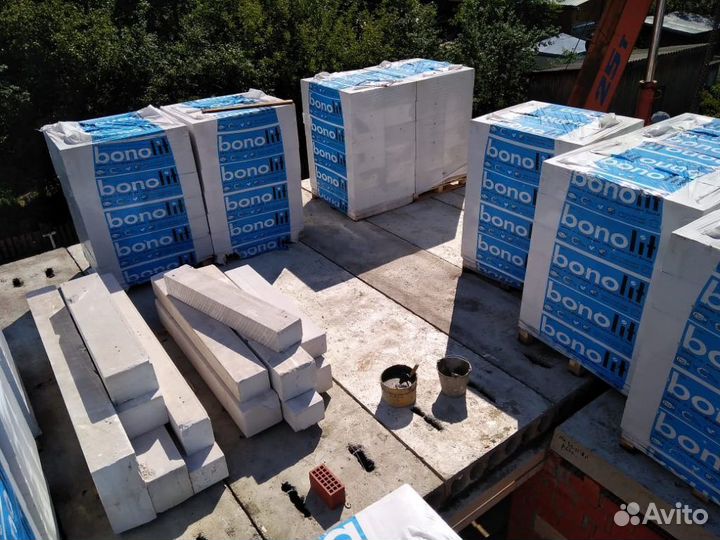 Газосиликатные блоки Бонолит