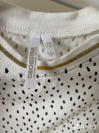 Платья летние для девочки Orchestra 74 80