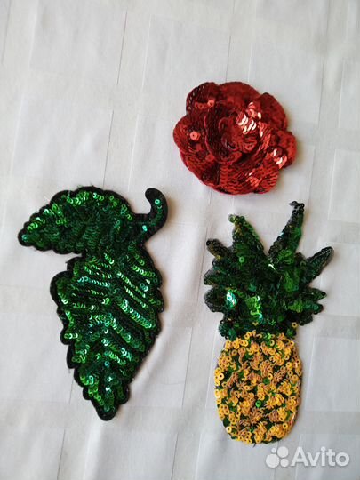 Аппликации для рукоделия б/у