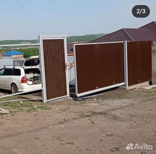 Установка секционных ворот. Изготовление. Ремонт