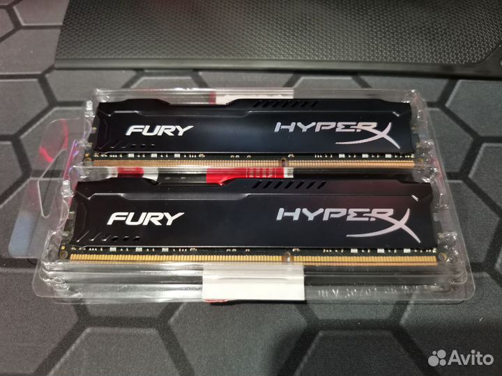 Kingston HyperX DDR3/16Gb/KIT/1866Mhz/2шт