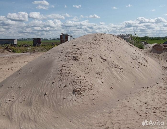 Песок намывной карьерный сеянный
