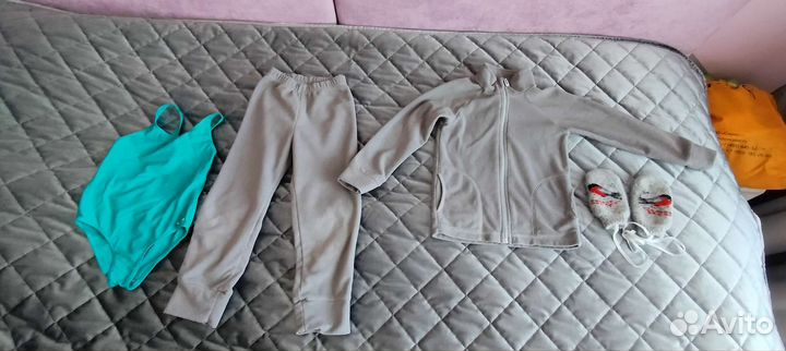 Детские вещи пакетом для девочки 110-116