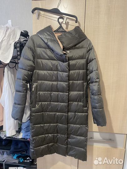 Пуховик женский длинный 44 46