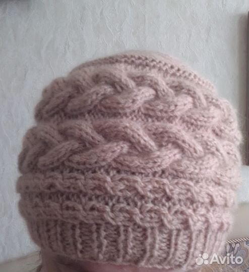 Женская шапочка и шарф