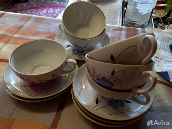 Чайный сервиз СССР дулево