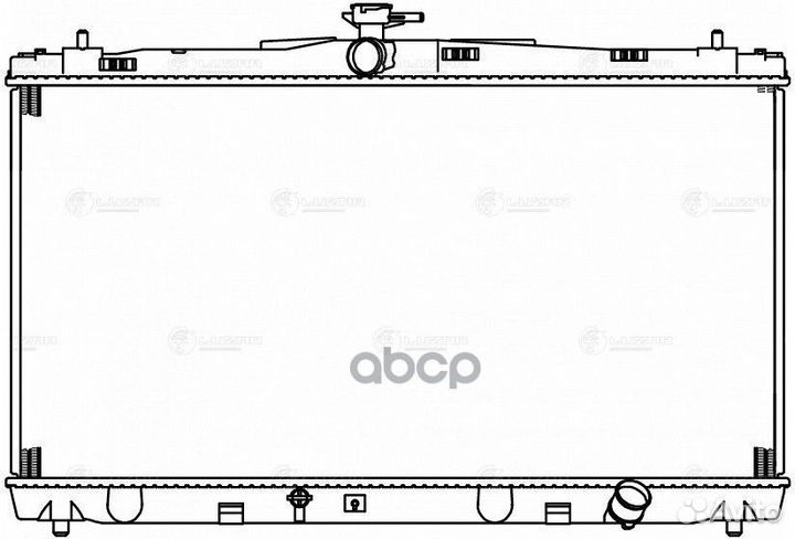 Радиатор охл. для а/м Toyota Camry (11) 2.5i