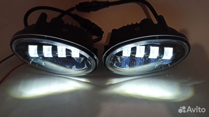 LED птф honda белый свет