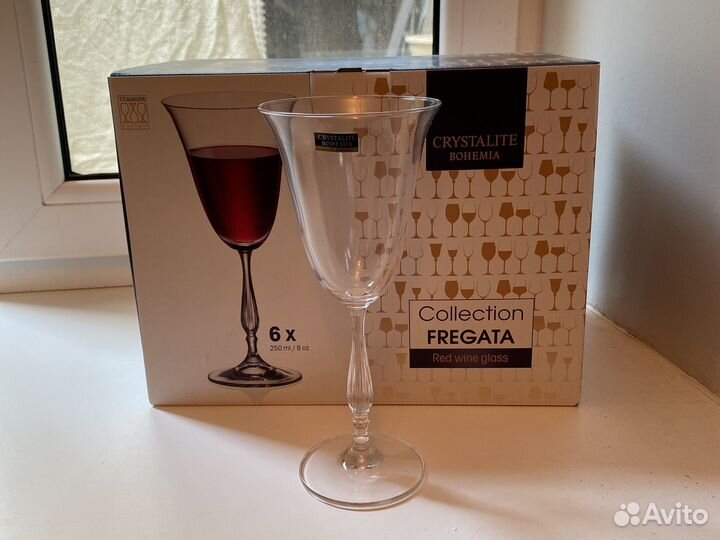 Бокалы для вина богемия